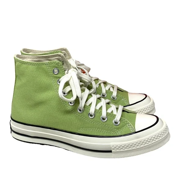 Converse Chuck 70 High Shoes Casual Men's Sneakers Canvas Vitality Green A04585C - Picture 2 of 11